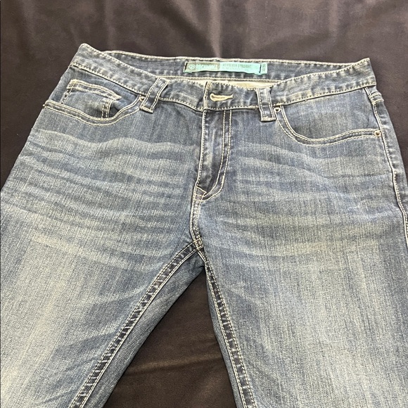 Rock & Roll Denim Slim Straight Jeans - Classic Blue - Picture 2 of 7